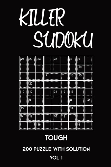 Couverture_Killer Sudoku Tough 200 Puzzle With Solution Vol 1
