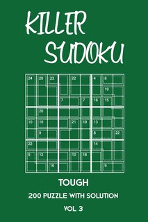 Front cover_Killer Sudoku Tough 200 Puzzle With Solution Vol 3