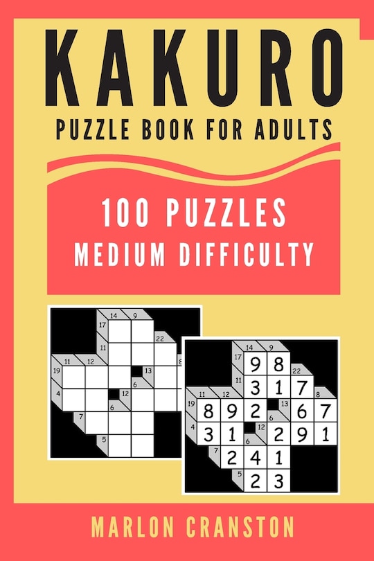 Front cover_Kakuro Puzzle Book For Adults