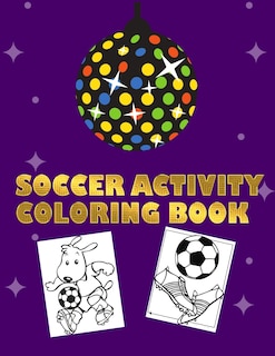 Front cover_Soccer Activity Coloring Book