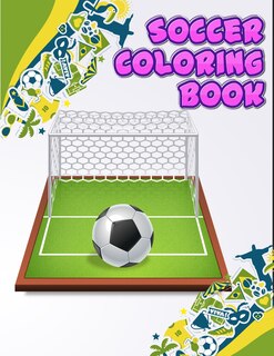 Front cover_Soccer Coloring Book