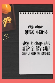 Front cover_My Own Quick Recipes, Step 1