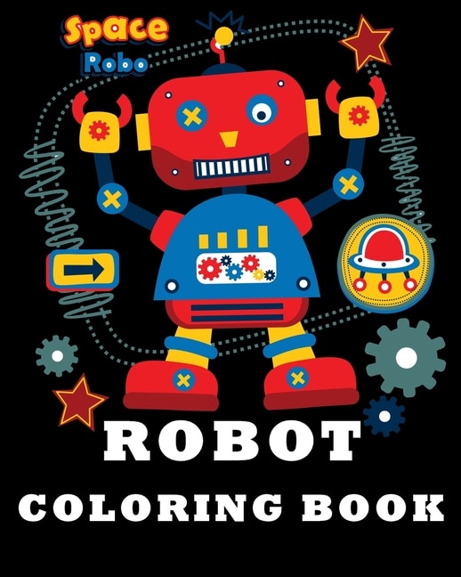 Couverture_Robot Coloring Book