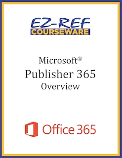 Front cover_Microsoft Publisher 365 - Overview