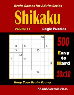 Front cover_Shikaku Logic Puzzles