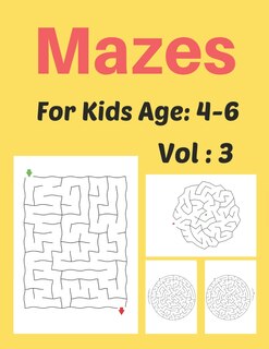 Front cover_Mazes For Kids Age