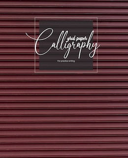 Front cover_Calligraphy grid paper For practice writing