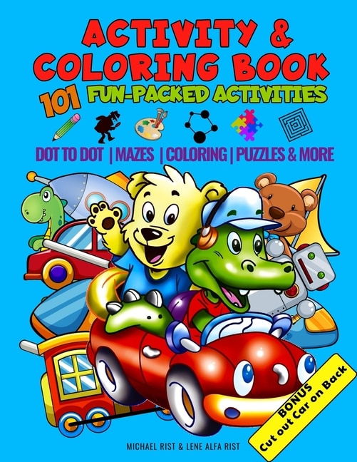 Activity & Coloring Book - 101 Fun Packed Activities