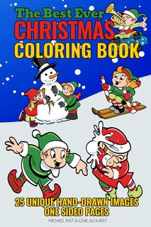 Front cover_The Best Ever Christmas Coloring Book