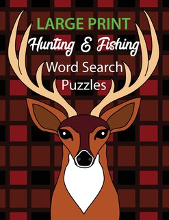 Front cover_Large Print Hunting & Fishing Word Search Puzzles
