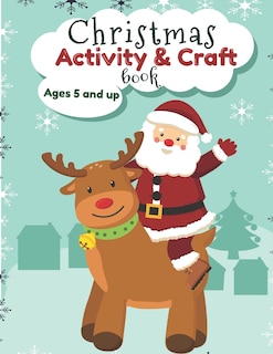 Front cover_Christmas Activity and Craft Book Ages 5 and up