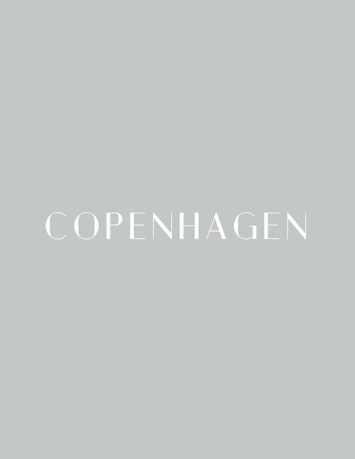 Copenhagen: A Decorative Book │ Perfect for Stacking on Coffee Tables & Bookshelves │ Customized Interior Design & Home Decor