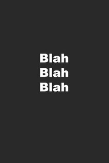 Couverture_Blah Blah Blah