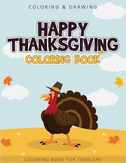 Couverture_Happy Thanksgiving Coloring Book For Toddlers