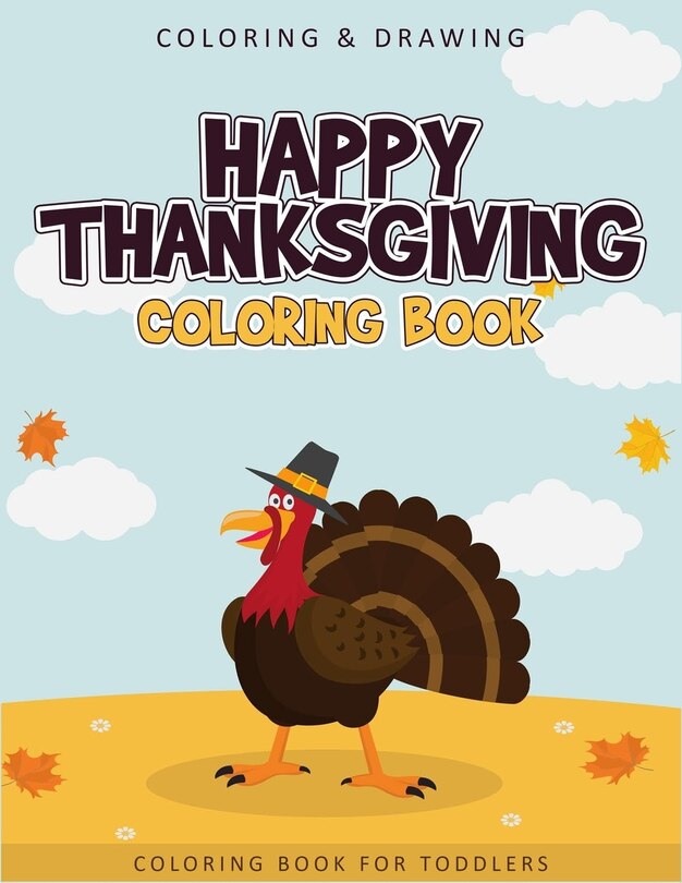 Couverture_Happy Thanksgiving Coloring Book For Toddlers