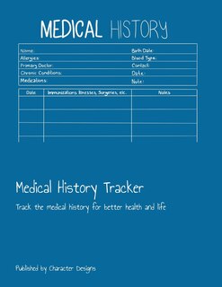 Front cover_Medical History Tracker