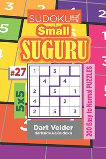Front cover_Sudoku Small Suguru - 200 Easy to Normal Puzzles 5x5 (Volume 27)