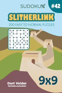 Front cover_Sudoku Slitherlink - 200 Easy to Normal Puzzles 9x9 (Volume 42)