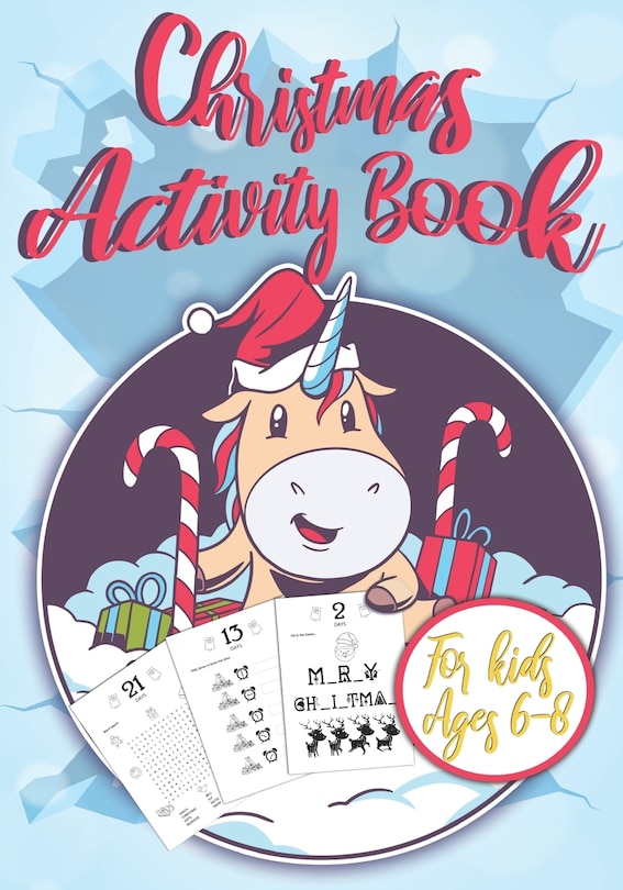 Couverture_Christmas Activity Book for Kids Ages 6-8