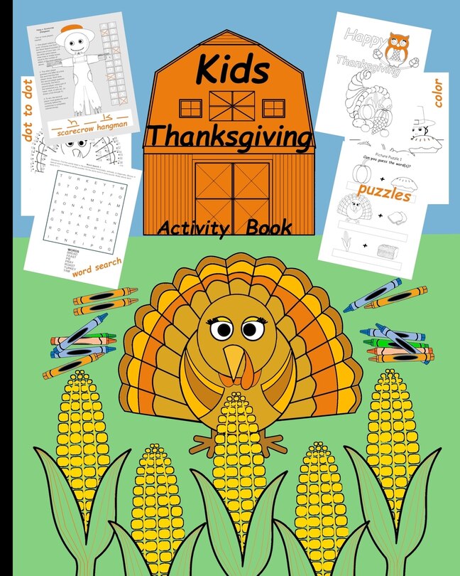 Couverture_Kids Thanksgiving Activity Book