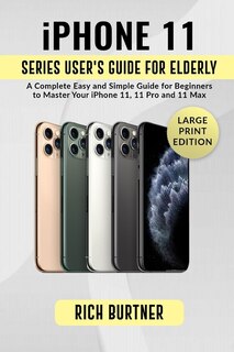 Couverture_Iphone 11 Series User's Guide For Elderly