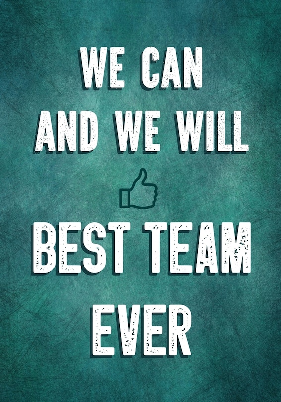 Front cover_We Can and We Will - Best Team Ever
