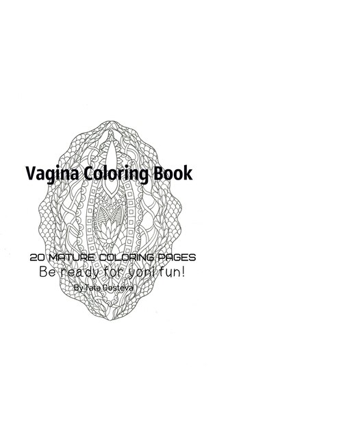 Front cover_Vagina Coloring Book - Be Ready For Yoni fun!