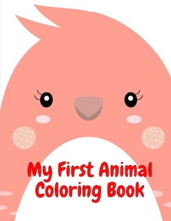 Front cover_My First Animal Coloring Book