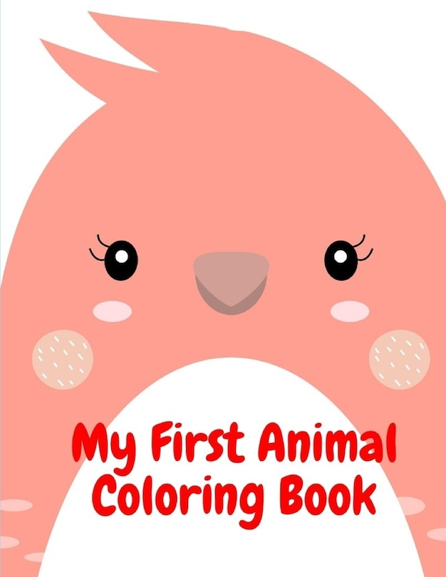 Front cover_My First Animal Coloring Book