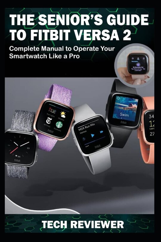 Front cover_The Senior's Guide to Fitbit Versa 2