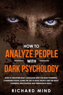 Front cover_How to Analyze People with Dark Psychology