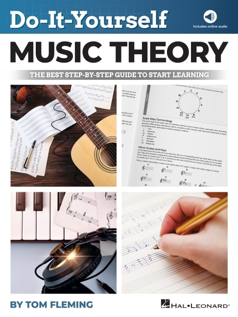 Front cover_Do-It-Yourself Music Theory: The Best Step-By-Step Guide to Start Learning - Book with Online Audio by Tom Fleming