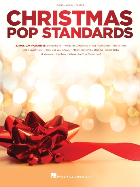 Couverture_Christmas Pop Standards: 22 Holiday Favorites Arranged for Piano, Voice and Guitar