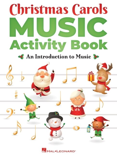 Couverture_Christmas Carols Music Activity Book