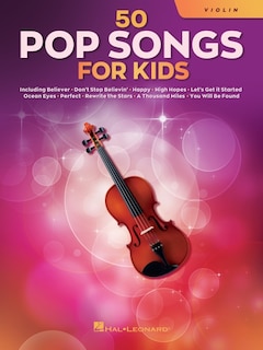 Front cover_50 Pop Songs for Kids for Violin