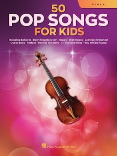 Front cover_50 Pop Songs for Kids for Viola
