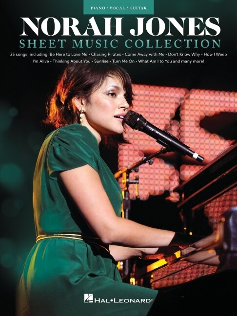 Front cover_Norah Jones - Sheet Music Collection: 25 Songs Arranged For Piano/voice/guitar
