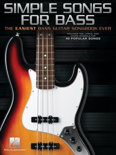 Couverture_Simple Songs for Bass: The Easiest Bass Guitar Songbook Ever