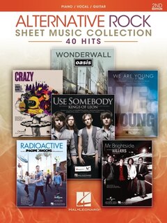 Front cover_Alternative Rock Sheet Music Collection - 2nd Edition: 40 Hits Arranged for Piano/Vocal/Guitar