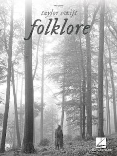 Front cover_Taylor Swift - Folklore: Easy Piano Songbook With Lyrics
