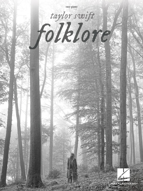 Front cover_Taylor Swift - Folklore: Easy Piano Songbook With Lyrics