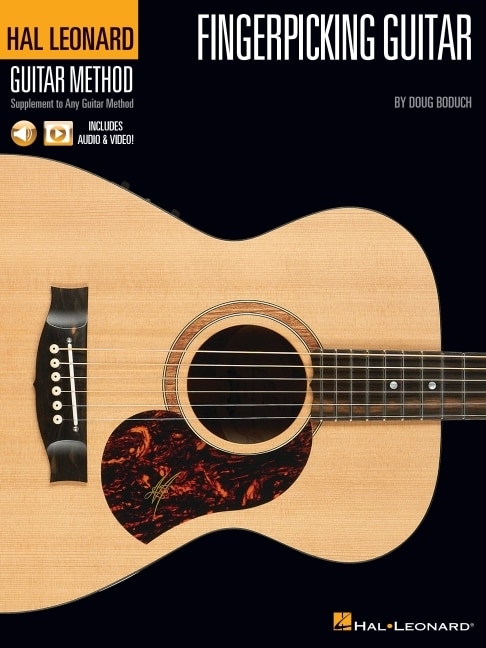 Couverture_Hal Leonard Fingerpicking Guitar Method by Doug Boduch with Audio & Video