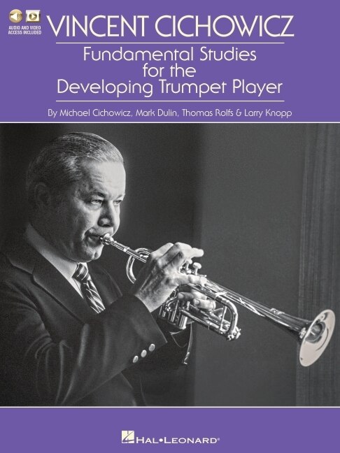 Couverture_Vincent Cichowicz - Fundamental Studies for the Developing Trumpet Player Book/Online Media