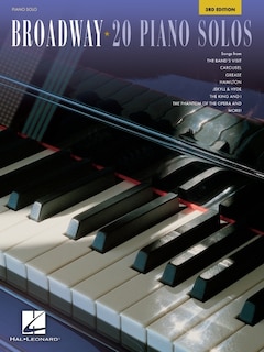 Front cover_Broadway - 20 Piano Solos: 3rd Edition