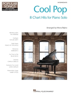 Front cover_Cool Pop - Popular Songs Series: 8 Chart Hits Arranged for Intermediate Piano Solo