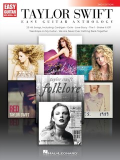 Couverture_Taylor Swift - Easy Guitar Anthology 2nd Edition