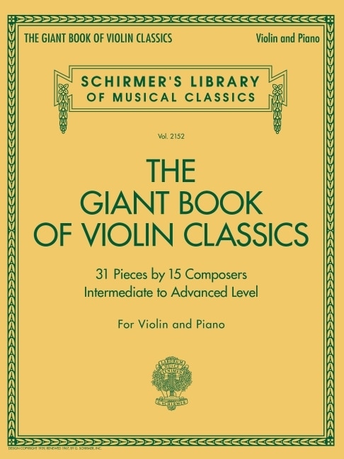 Front cover_Giant Book of Violin Classics for Violin with Piano Accompaniment