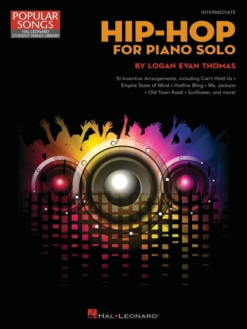 Front cover_Hip-Hop for Piano Solo: Intermediate-Level Piano Solos