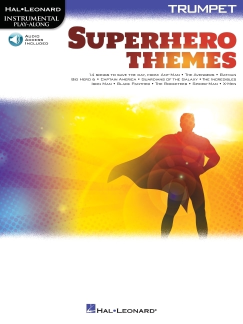 Couverture_Superhero Themes Instrumental Play-along For Trumpet