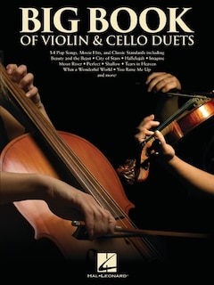 Big Book Of Violin & Cello Duets: Score With Separate Pull-out Parts image number 0